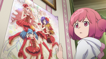 “Stage:1に登場! 凪沙の部屋の「AKB0048」ポスター”のB2タペストリー